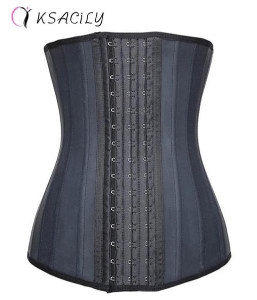 waist trainer body shaper latex corsets cincher hourglass shapewearwomen 25 steel bones corset waste trainers fajas 2201156542168
waist trainer body shaper latex corsets cincher hourglass shapewearwomen 25 steel bones corset waste trainers fajas 2201156542168