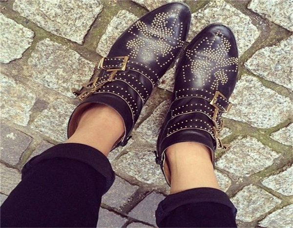 new leather rivets booties buckle straps thick heel black ankle boots pointed toe studded decorated motorcycle boots woman riding 4426910
new leather rivets booties buckle straps thick heel black ankle boots pointed toe studded decorated motorcycle boots woman riding 4426910
