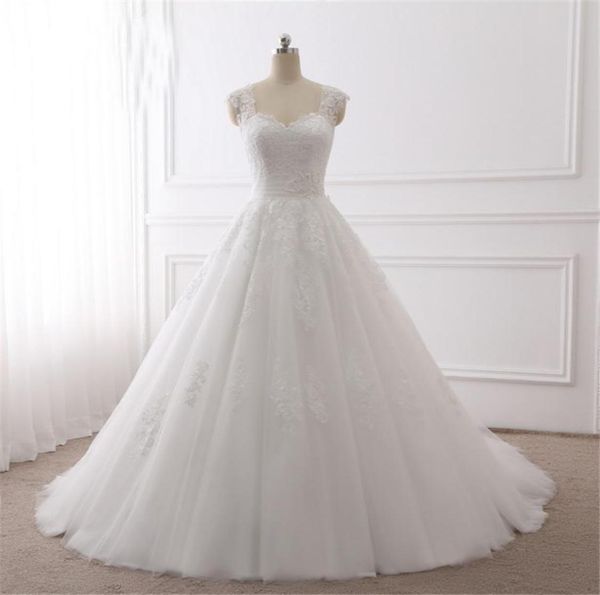 sweetheart cap sleeves ball gown wedding dresses pearls lace appliques bridal gowns vestido de novias princess luxury cathedral tr9636033, White
sweetheart cap sleeves ball gown wedding dresses pearls lace appliques bridal gowns vestido de novias princess luxury cathedral tr9636033, White