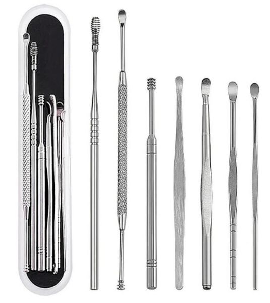 ear care supply 7pcsset wax pickers cleaner stainless steel earpick remover curette pick spoon epiwax5957607
ear care supply 7pcsset wax pickers cleaner stainless steel earpick remover curette pick spoon epiwax5957607