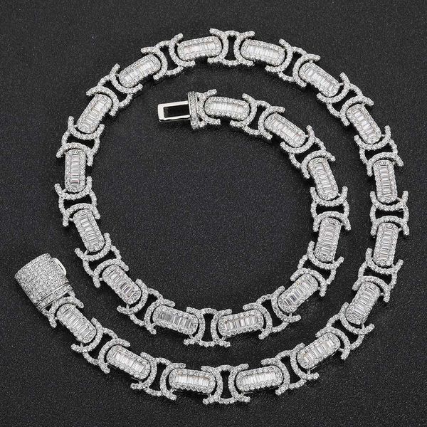 20mm 16" 18" 20" 22" 24 inches hip hop bling jewelry men necklace vvs baguette moissanite iced out cuban chain, Silver
20mm 16" 18" 20" 22" 24 inches hip hop bling jewelry men necklace vvs baguette moissanite iced out cuban chain, Silver