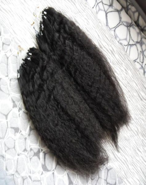 coarse yaki micro loop human hair extensions 200g kinky straight 100 human micro bead links machine made remy hair extension yaki7756137, Black
coarse yaki micro loop human hair extensions 200g kinky straight 100 human micro bead links machine made remy hair extension yaki7756137, Black
