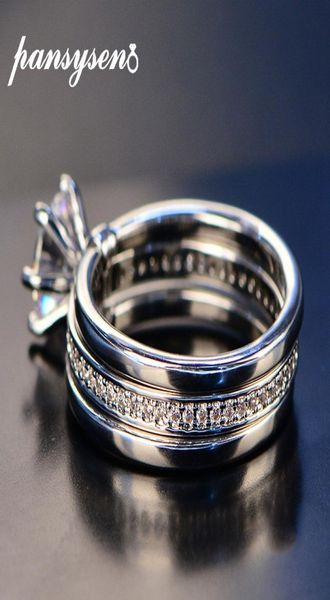 pansysen 7mm round white 4a zircon ring set genunie 925 silver jewelry classic promise bridal engagement wedding rings for women 21814287, Slivery;golden
pansysen 7mm round white 4a zircon ring set genunie 925 silver jewelry classic promise bridal engagement wedding rings for women 21814287, Slivery;golden