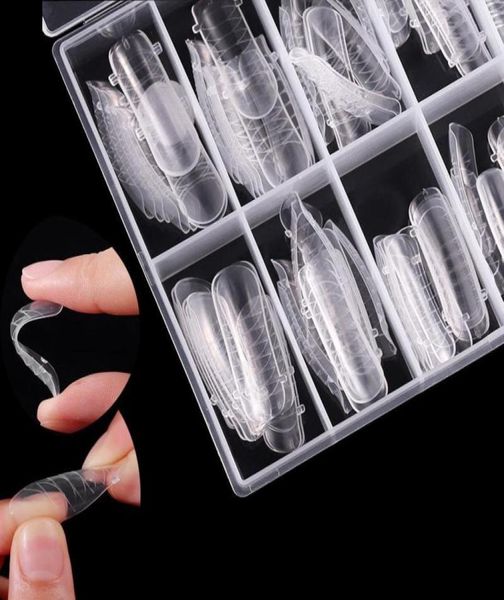 120pcs false nails quick gel building mold form finger extension tips for manicure fiber nail art uv builder gel tools5563494, Red;gold
120pcs false nails quick gel building mold form finger extension tips for manicure fiber nail art uv builder gel tools5563494, Red;gold