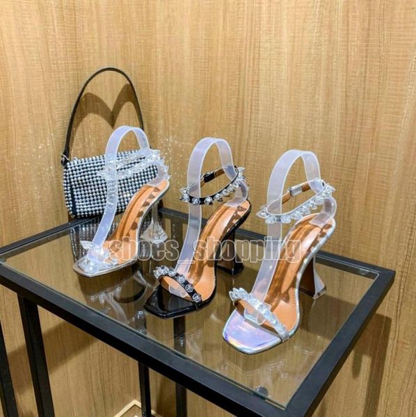 amina muaddi sandals transparent crystal spool high heel slippers women summer style amina fashion wine glass with square toe 20224489975, Black
amina muaddi sandals transparent crystal spool high heel slippers women summer style amina fashion wine glass with square toe 20224489975, Black