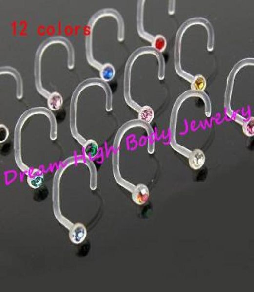 flexible nose ring stud screw clear uv acrylic 12colors gem stone retainers hide crystal body pierci9748078, Slivery;golden
flexible nose ring stud screw clear uv acrylic 12colors gem stone retainers hide crystal body pierci9748078, Slivery;golden