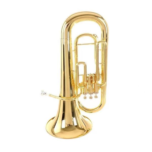 jinbao jbep-1180 baritone horn instrument, b-flat stand-up keys, three-key balidon professional western brass instrument
jinbao jbep-1180 baritone horn instrument, b-flat stand-up keys, three-key balidon professional western brass instrument