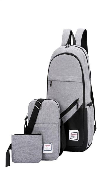 shujin new 3 pcset anti theft backpack men women casual backpack travel lapschool bags sac a dos homme zaino1389768
shujin new 3 pcset anti theft backpack men women casual backpack travel lapschool bags sac a dos homme zaino1389768