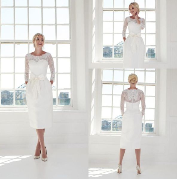 modern sheath house of mooshki wedding dresses jewel neck long sleeve satin tulle applique bow wedding gowns tea length robe de ma1818724, White
modern sheath house of mooshki wedding dresses jewel neck long sleeve satin tulle applique bow wedding gowns tea length robe de ma1818724, White