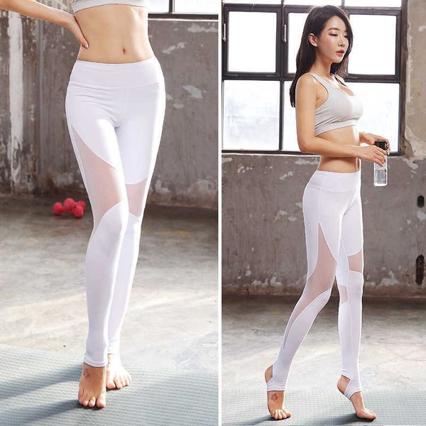 yoga suit summer thin yoga pants women's step on foot pants fast dry elastic sports tight mesh fitness yoga pants s, Gray
yoga suit summer thin yoga pants women's step on foot pants fast dry elastic sports tight mesh fitness yoga pants s, Gray