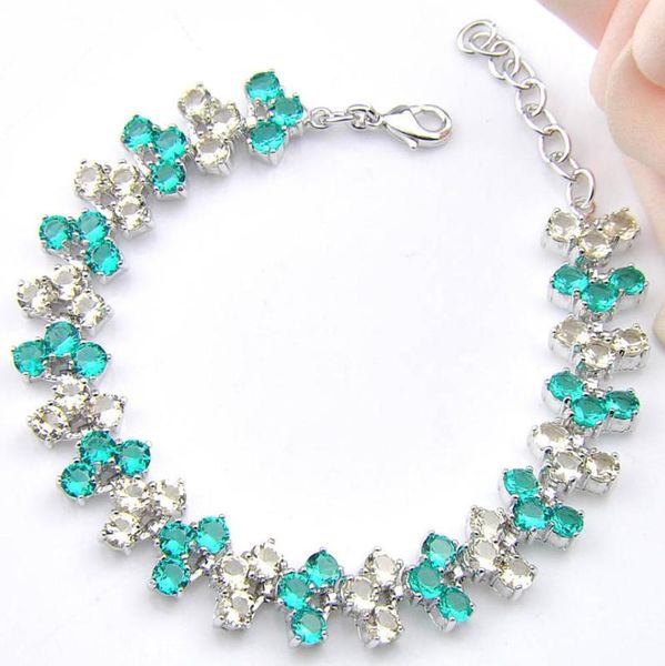 luckyshine fashion 925 silver green z square handmade silver crystal bracelet b09151031310, Golden;silver
luckyshine fashion 925 silver green z square handmade silver crystal bracelet b09151031310, Golden;silver