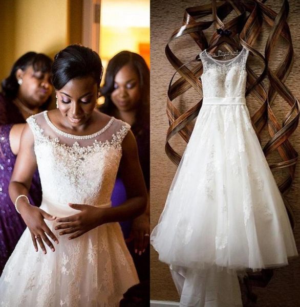 sheer neck beaded 2015 wedding dresses beading plus size aline tulle with lace appliques wedding gowns sparkle crystals arabic br5327668, White
sheer neck beaded 2015 wedding dresses beading plus size aline tulle with lace appliques wedding gowns sparkle crystals arabic br5327668, White