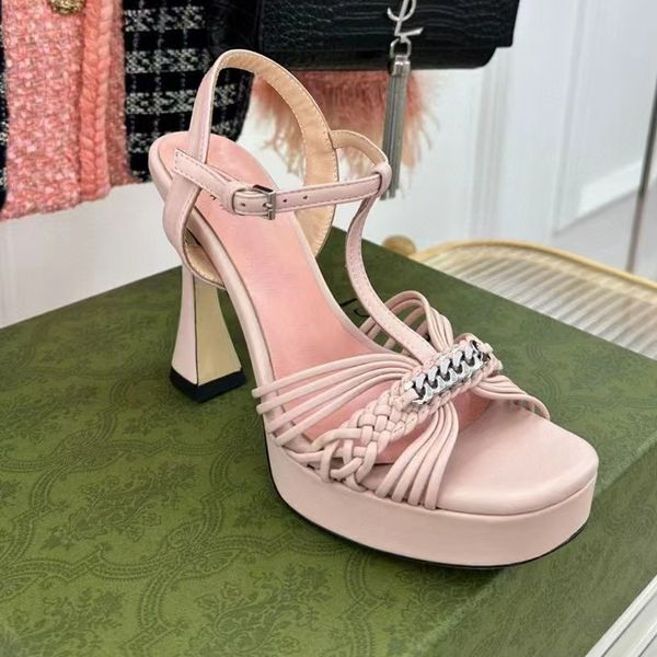 hand woven sandals fashion designer silver womens shoe chain buckle decoration platform heel cool shoes 11cm high heeled ladies rome sandal, Black
hand woven sandals fashion designer silver womens shoe chain buckle decoration platform heel cool shoes 11cm high heeled ladies rome sandal, Black