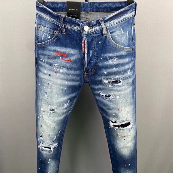 dsquad2 jeans men's luxury designer denim jeans perforated pants dsquare jeans casual fashion trendy pants dsquad2 men's clothing, Blue
dsquad2 jeans men's luxury designer denim jeans perforated pants dsquare jeans casual fashion trendy pants dsquad2 men's clothing, Blue