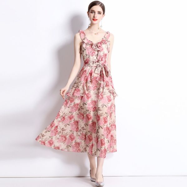 2023 summer new item european station fashion women's large sleeveless hedge lace floral sling dress, Black;gray
2023 summer new item european station fashion women's large sleeveless hedge lace floral sling dress, Black;gray