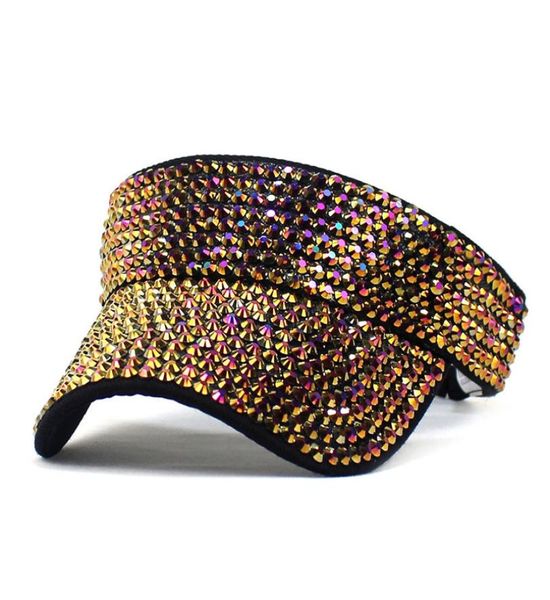 ldslyjr summer cotton color rhinestone visors adjustable sun protection cap for men and women 055568659, Blue;gray
ldslyjr summer cotton color rhinestone visors adjustable sun protection cap for men and women 055568659, Blue;gray