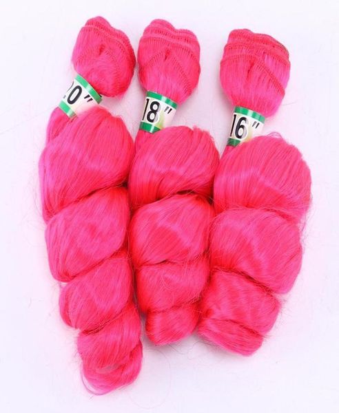 3 pcslot loose wave hair weaving pink hair weave 16quot20quot heat resistant synthetic hair extensions bundles 70gpcs 220213371860, Black;brown
3 pcslot loose wave hair weaving pink hair weave 16quot20quot heat resistant synthetic hair extensions bundles 70gpcs 220213371860, Black;brown