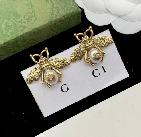designer stud earrings brass material 925 silver needles anti-allergic bee luxury brand earring ladies weddings parties gifts exquisite jewe, Golden;silver
designer stud earrings brass material 925 silver needles anti-allergic bee luxury brand earring ladies weddings parties gifts exquisite jewe, Golden;silver