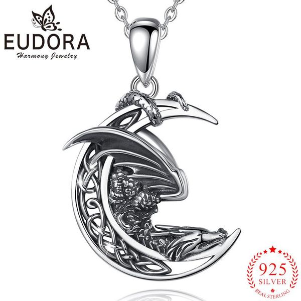 necklaces eudora sterling sier dragon necklace vintage celtic knot moon pendant fashion gothic jewelry men women gifts, Silver
necklaces eudora sterling sier dragon necklace vintage celtic knot moon pendant fashion gothic jewelry men women gifts, Silver