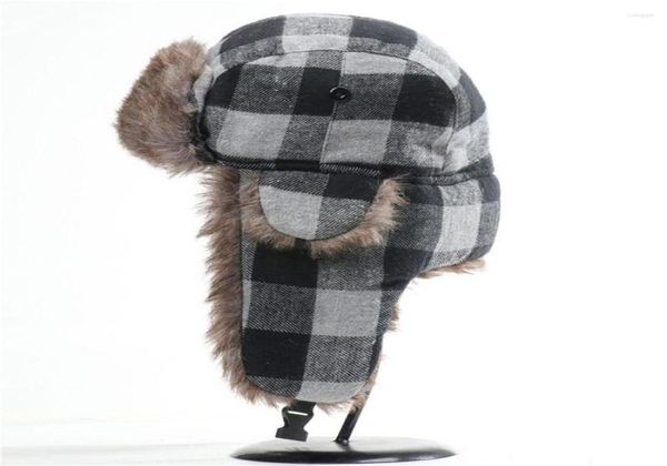 berets winter baseball cap ushanka caps thicken russian warm plaid fur bomber hats windbreak pilot men outdoor driving ear muff7442068, Blue;gray
berets winter baseball cap ushanka caps thicken russian warm plaid fur bomber hats windbreak pilot men outdoor driving ear muff7442068, Blue;gray