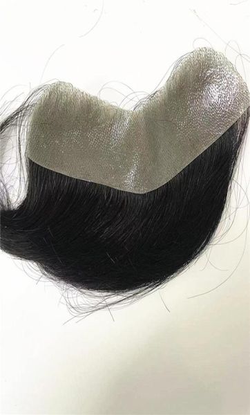 100 human hair piece v loop front hairline forehead toupee super thin skin pu frontal hairlines for mens toupees hair patch piece1037935, Black
100 human hair piece v loop front hairline forehead toupee super thin skin pu frontal hairlines for mens toupees hair patch piece1037935, Black