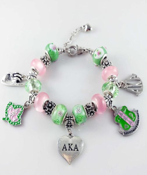 aka pink green gold charms bracelet alpha kap alpha sorority gold jewelry bracelet 1681532, Golden;silver
aka pink green gold charms bracelet alpha kap alpha sorority gold jewelry bracelet 1681532, Golden;silver