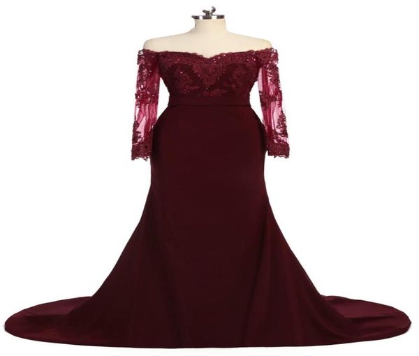 fashion dark red off the shoulder long prom dress with illusion lace sleeves mermaid chiffon beaded bridesmaid evening party8626128, Black
fashion dark red off the shoulder long prom dress with illusion lace sleeves mermaid chiffon beaded bridesmaid evening party8626128, Black