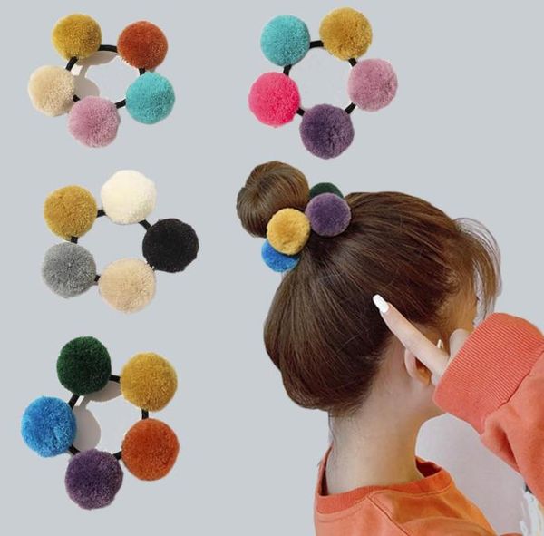 girl winter colorful fur pompom hair rubber bands elastic scrunchies nylon hair tie gum ponytail headband kids accessories6926420, Slivery;white
girl winter colorful fur pompom hair rubber bands elastic scrunchies nylon hair tie gum ponytail headband kids accessories6926420, Slivery;white
