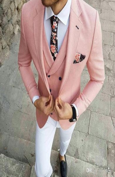 slim fit pink men suits for wedding groom tuxedo prom party man attires groomsmen outfits 3piecejacket pants vestterno masc9732044, Black;gray
slim fit pink men suits for wedding groom tuxedo prom party man attires groomsmen outfits 3piecejacket pants vestterno masc9732044, Black;gray