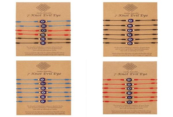 charm bracelets 6pcsset hand braided lucky red rope women blue 7 knots round beads bracelet fashion friendship jewelry8798150, Golden;silver
charm bracelets 6pcsset hand braided lucky red rope women blue 7 knots round beads bracelet fashion friendship jewelry8798150, Golden;silver