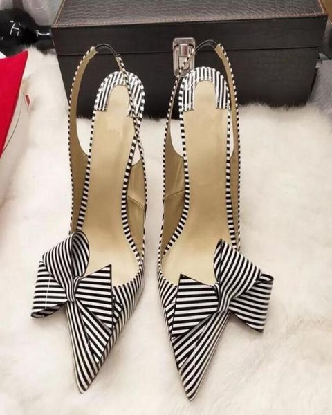 fashion women shoes stripe bow slingback point toe stiletto heel high heels ladies pumps sandals bride wedding shoes8995689, Black
fashion women shoes stripe bow slingback point toe stiletto heel high heels ladies pumps sandals bride wedding shoes8995689, Black
