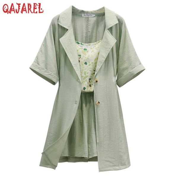 dress 2023 office lady three piece sets women single breasted coat+print chiffon halter +shorts three piece sets, White
dress 2023 office lady three piece sets women single breasted coat+print chiffon halter +shorts three piece sets, White