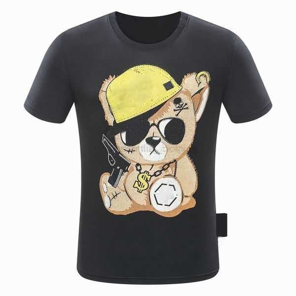 2023ss mens tshirts men designer plein bear skull diamond t shirt short sleeve dollar brown bear brand tee oneck skulls tshirt tees pb 10q3, White;black
2023ss mens tshirts men designer plein bear skull diamond t shirt short sleeve dollar brown bear brand tee oneck skulls tshirt tees pb 10q3, White;black