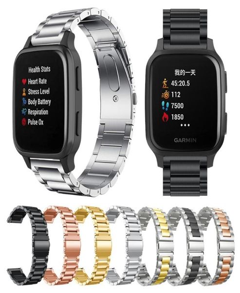 watch bands metal stainless steel strap for garmin venu sq music smartwatch wrist band bracelet accessories forerunner 645m 245m w5832874, Black;brown
watch bands metal stainless steel strap for garmin venu sq music smartwatch wrist band bracelet accessories forerunner 645m 245m w5832874, Black;brown