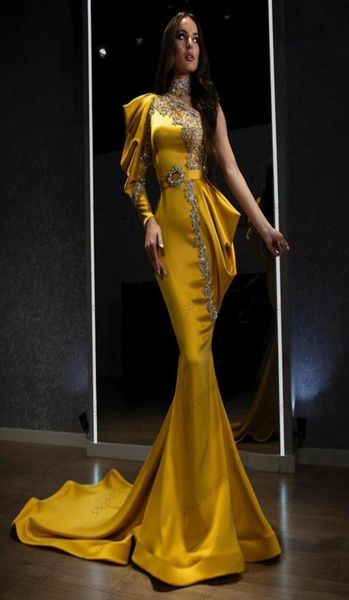 gold satin one shoulder evening dresses luxury beading rhinestone mermaid fprmal prom gown robe de soiree dubai arabia dress8072658, Black
gold satin one shoulder evening dresses luxury beading rhinestone mermaid fprmal prom gown robe de soiree dubai arabia dress8072658, Black