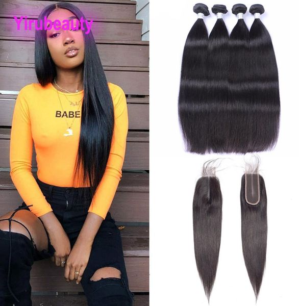 brazilian virgin hair 4 bundles with 2x6 lace closure straight four bundles 26 closures nautral color 5 pieceslot7912523, Black;brown
brazilian virgin hair 4 bundles with 2x6 lace closure straight four bundles 26 closures nautral color 5 pieceslot7912523, Black;brown