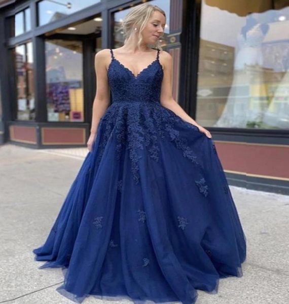 2022 stylish royal blue lace prom dresses long spaghetti strap v neck evening gowns formal backless prom military ball gown2020116, Black
2022 stylish royal blue lace prom dresses long spaghetti strap v neck evening gowns formal backless prom military ball gown2020116, Black