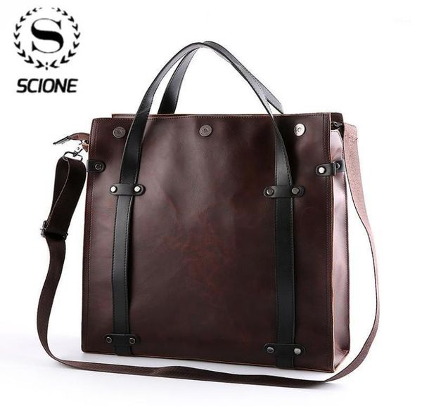 scione men039s briefcase crazy horse pu leather handbag business office file bag vintage messenger bags casual work tote15092393
scione men039s briefcase crazy horse pu leather handbag business office file bag vintage messenger bags casual work tote15092393