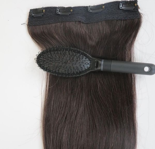 80g 1pcsset clip in human hair extensions 20inch brazilian remy straight human hair products comb5721372, Black;brown
80g 1pcsset clip in human hair extensions 20inch brazilian remy straight human hair products comb5721372, Black;brown