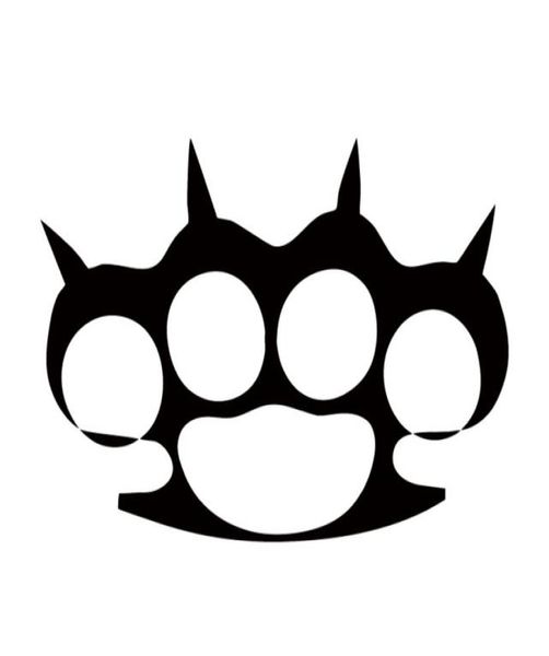 brass knuckles spikes car window sticker for truck bumper auto suv door kayak vinyl decal jdm6603898
brass knuckles spikes car window sticker for truck bumper auto suv door kayak vinyl decal jdm6603898