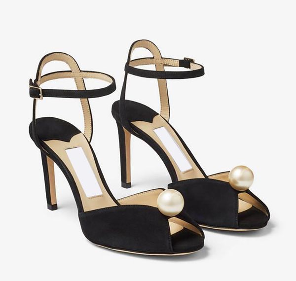 luxury sandals women shoes crystal embellishment open toes stiletto heel designer saeda sandal 100 with eu35-43 with box wedding, Black
luxury sandals women shoes crystal embellishment open toes stiletto heel designer saeda sandal 100 with eu35-43 with box wedding, Black