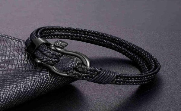 new simple fashion bracelets men black multiple leather bracelet stainless steel male bangles wristband jewelry gifts pulseira58572881736, Golden;silver
new simple fashion bracelets men black multiple leather bracelet stainless steel male bangles wristband jewelry gifts pulseira58572881736, Golden;silver