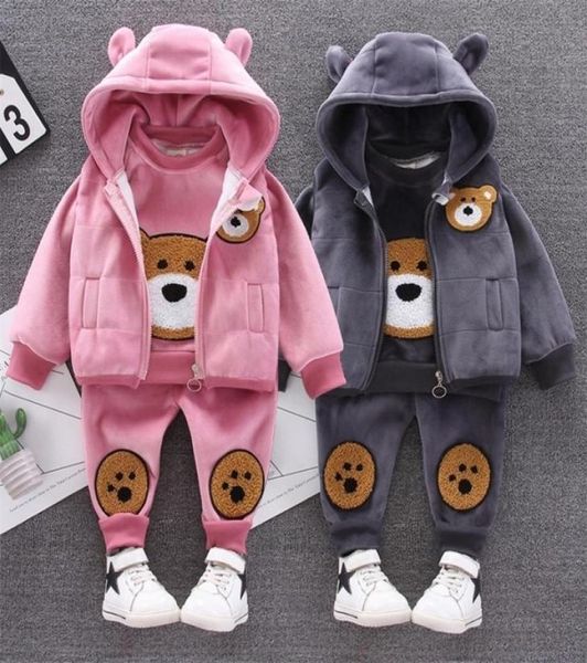 baby clothes winter thick warm suit cartoon bear hooded sweater baby boy baby girl fleece children gold velvet threepiece suit lj6434413, White
baby clothes winter thick warm suit cartoon bear hooded sweater baby boy baby girl fleece children gold velvet threepiece suit lj6434413, White