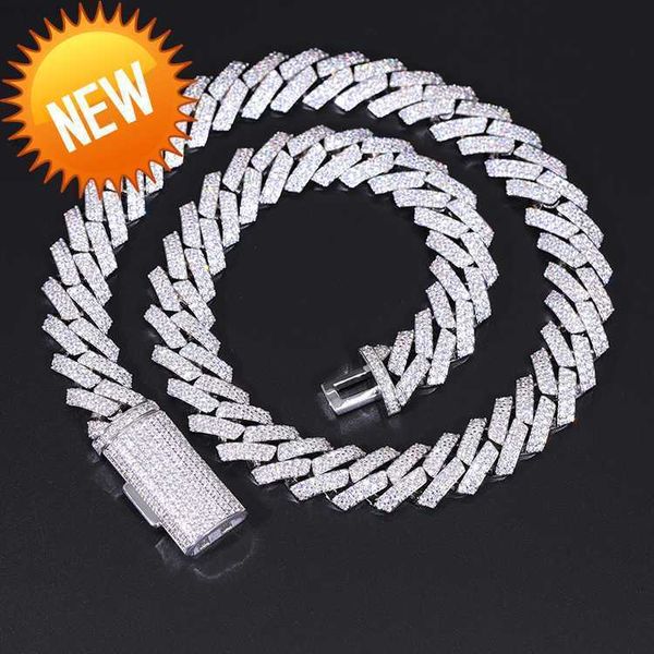 rts pass diamond tester 15mm 2rows cuban chain s925 silver ice out moissanite gold plated mens necklace
rts pass diamond tester 15mm 2rows cuban chain s925 silver ice out moissanite gold plated mens necklace