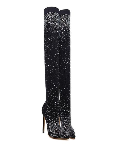 sagace women039s winter high boots boots women shoes woman pointed high heels stockings overtheknee drop csv o121329057261, Black
sagace women039s winter high boots boots women shoes woman pointed high heels stockings overtheknee drop csv o121329057261, Black