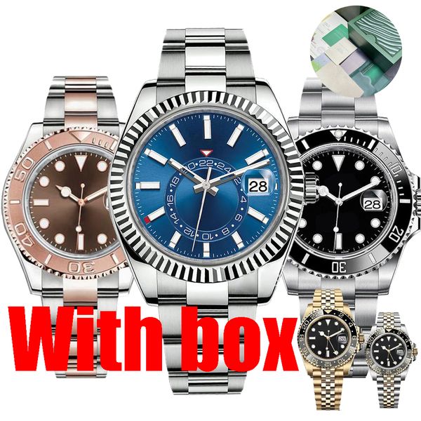 watches mens luxury designer sky automatic machinery movement with box stainless steel luminous waterproof sapphire wristwatch, Slivery;golden
watches mens luxury designer sky automatic machinery movement with box stainless steel luminous waterproof sapphire wristwatch, Slivery;golden