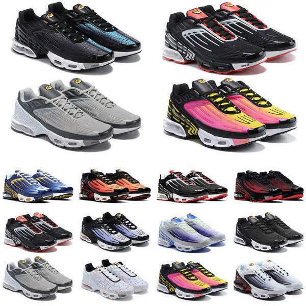 with box designer tn plus 3 running shoes mens trainers chaussures triple black deep royal red spider silver white bred smoke grey outdoor
with box designer tn plus 3 running shoes mens trainers chaussures triple black deep royal red spider silver white bred smoke grey outdoor