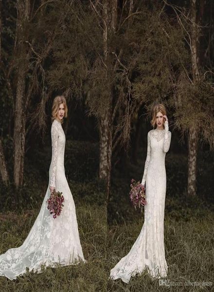 elegant lace bohemian long sleeve 2019 wedding dresses sheer neck full back floorlength aline country bridal dresses gown3376241, White
elegant lace bohemian long sleeve 2019 wedding dresses sheer neck full back floorlength aline country bridal dresses gown3376241, White