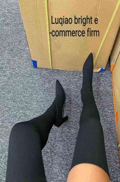 boots women thick sole boots autumn winter breathable knitting sock upper women thigh high boots stretch round toe plus size 36434129792, Black
boots women thick sole boots autumn winter breathable knitting sock upper women thigh high boots stretch round toe plus size 36434129792, Black