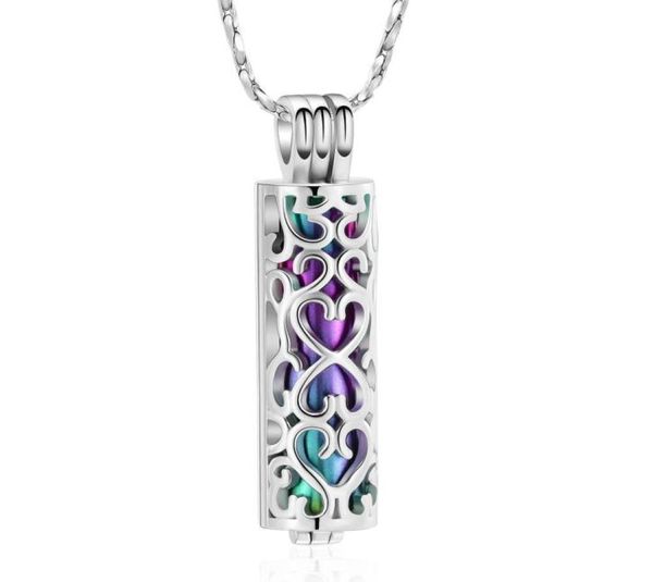boutique carved flower rainbow long tube lining cremation pendant memorial necklace ash holder urn funeral special occasion keepsa7747855, Silver
boutique carved flower rainbow long tube lining cremation pendant memorial necklace ash holder urn funeral special occasion keepsa7747855, Silver